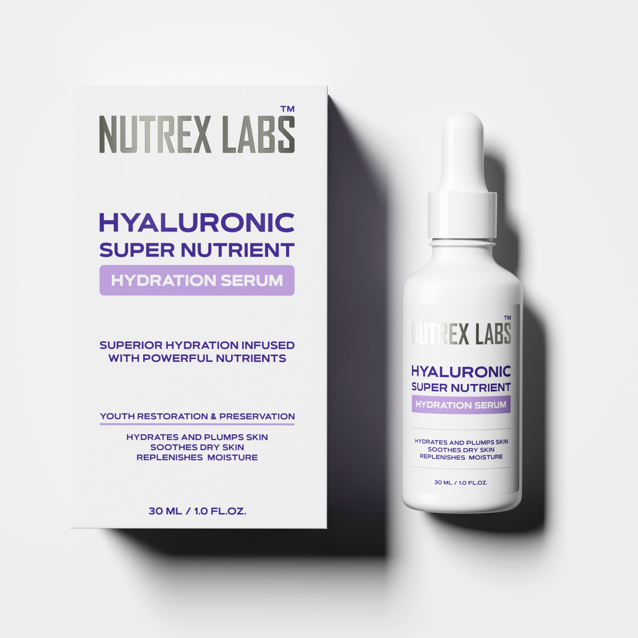 Night Repair & Hydration Duo – Retinal Cream & Hyaluronic Serum