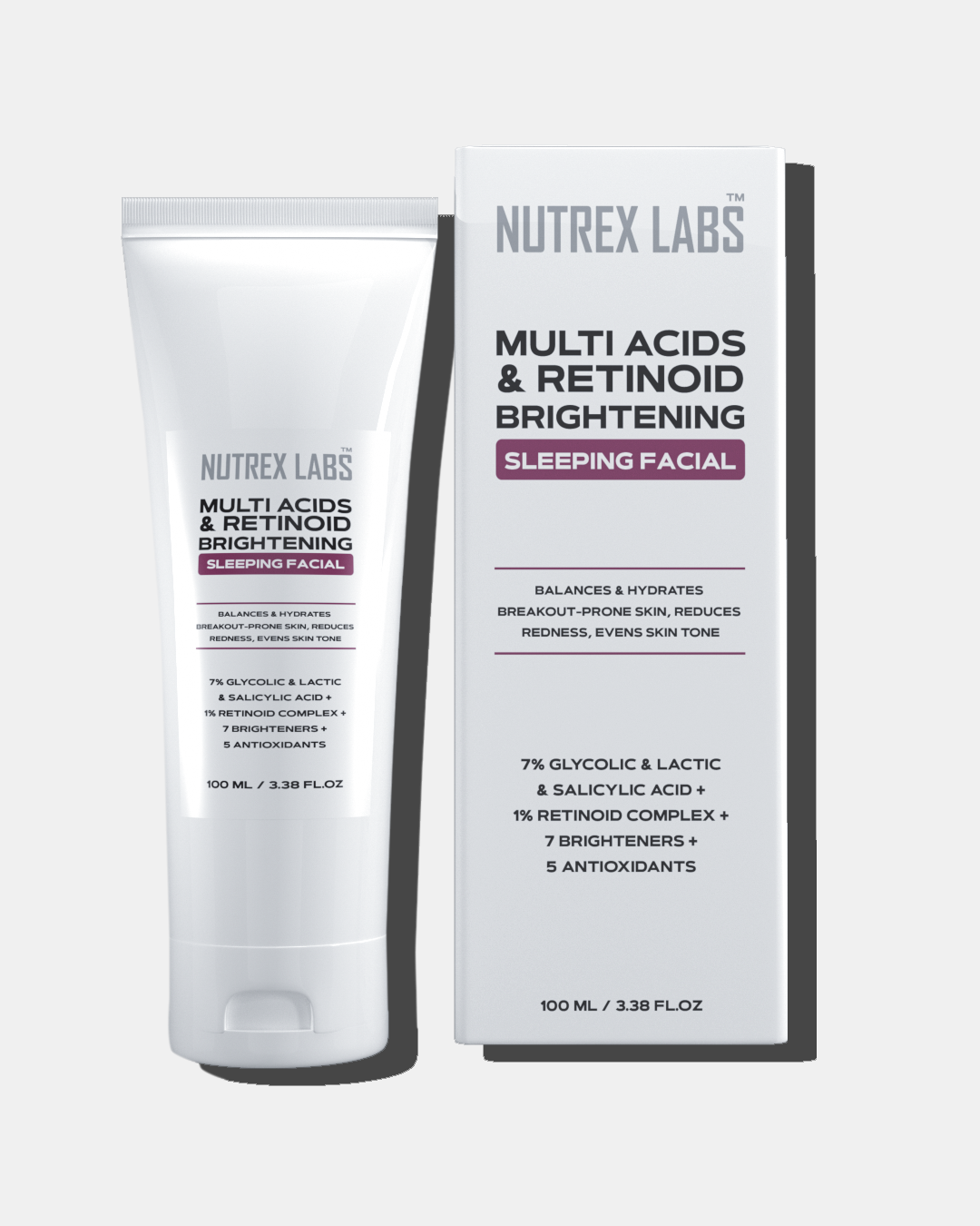 Ultimate Renewal Duo – Brightening Sleeping Facial & Peptide Treatment