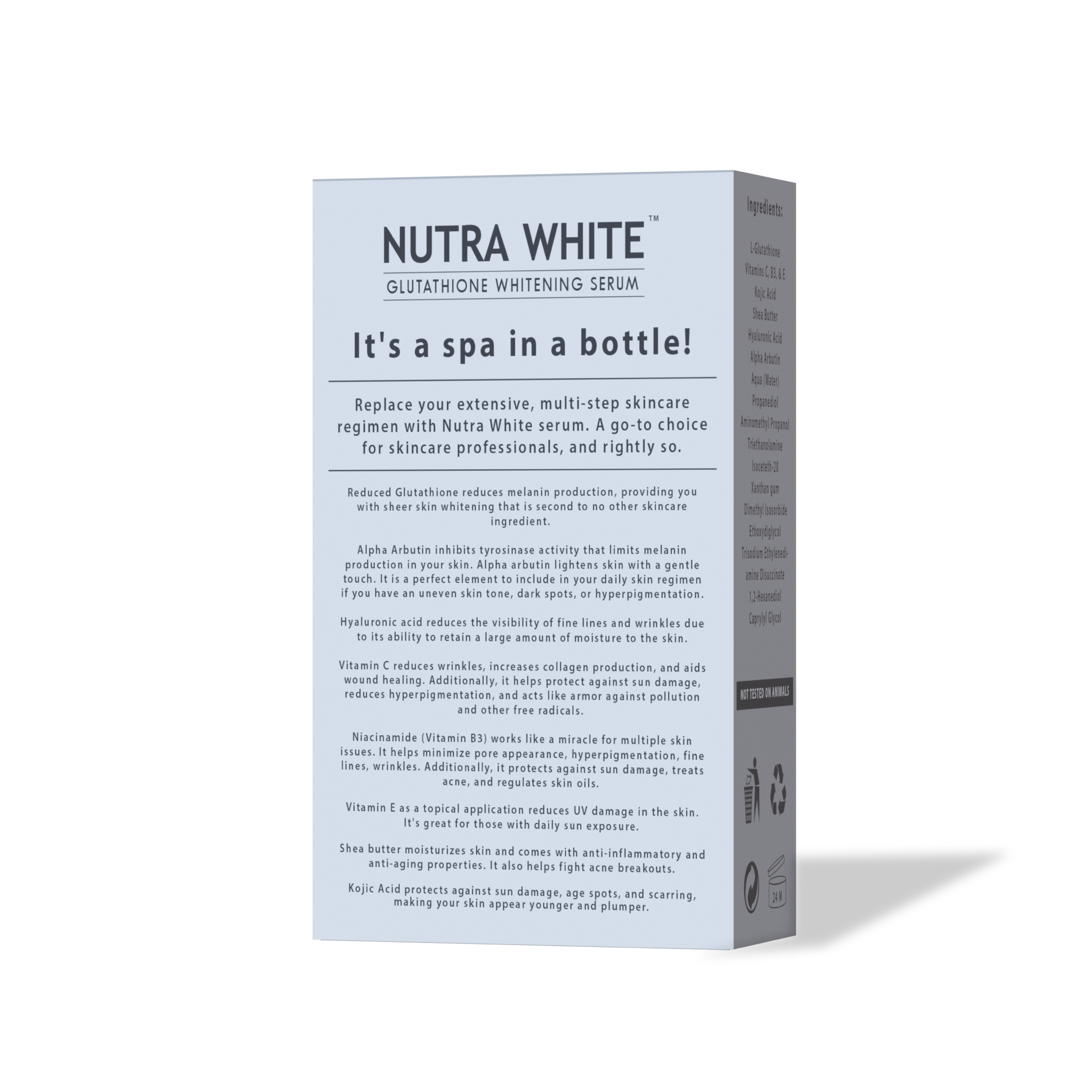 Nutra White Glutathione Whitening Serum